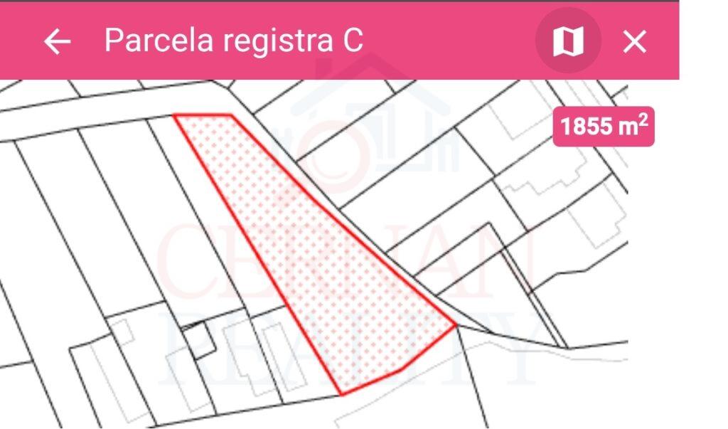 Pozemok Vojčice 1855 m2 tichá lokalita